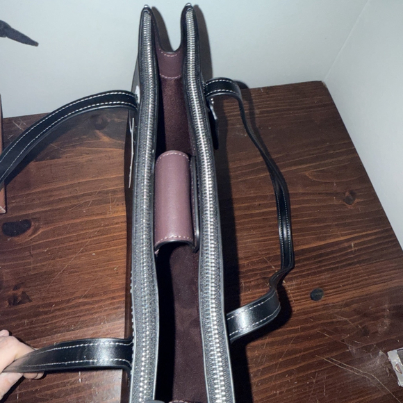 Coach NINA CARRYALL New Black Leather - Picture 6 of 10